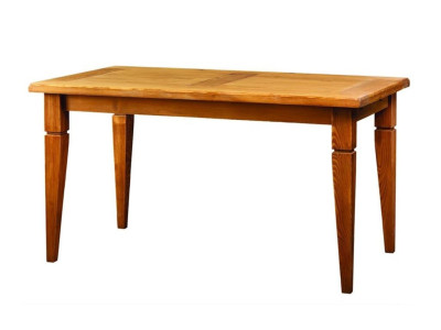 Rustikální jídelní stůl POPRAD MES03B 120x80 cm:tmavý vosk