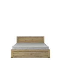 SAPORO postel 160 s úložným prostorem dub navara