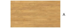 Rustikální jídelní stůl POPRAD WHITE MES13A 120x80 cm:bílý vosk-tmavý vosk