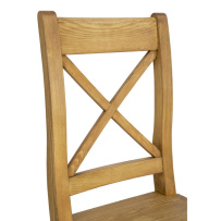 Rustikální jídelní židle POPRAD SIL26:světlý vosk